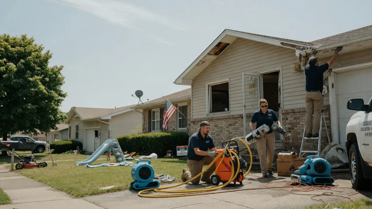 Water Damage Restoration in Carbondale, KS near me